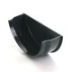 Dark Grey Round Internal Stop End