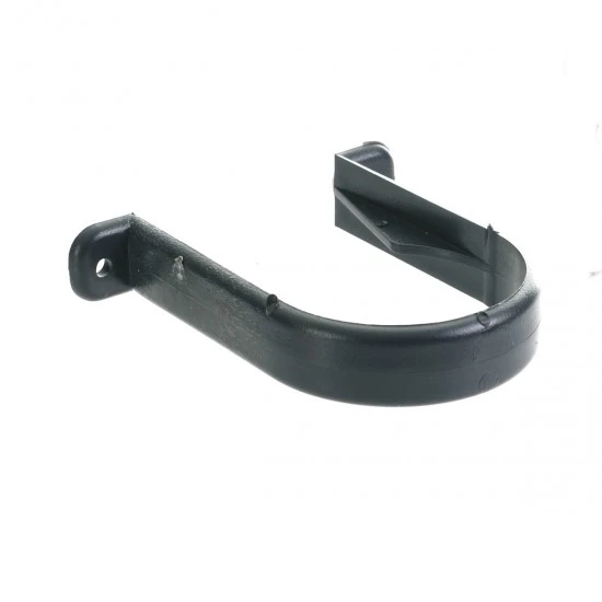 Dark Grey Round Downpipe Bracket