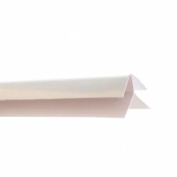 Silver External Corner Trim 8mm x 2.6mtr