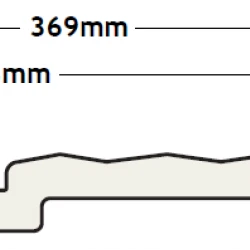 Fortex Cladding White 333 Exterior Wall Grade 10m Fortex Cladding White 333 Exterior Wall Grade 10m