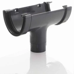 Deepflow/ Anthracite Running Outlet - 115 mm 