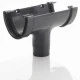Deepflow/ Anthracite Running Outlet - 115 mm Deepflow/ Anthracite Running Outlet - 115 mm