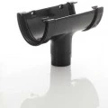 Black deep flow guttering