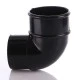 Black Round 92.5° Offset Bend