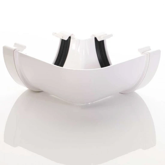 Deepflow/ White 90 Degree Angle