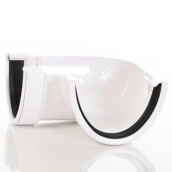 Deepflow/ White 90 Degree Angle