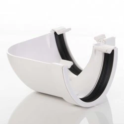 Deepflow/ White 90 Degree Angle