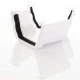 White Ogee Gutter 135° Corner