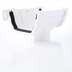 White Ogee Gutter Running OutLet