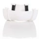 White Half Round Gutter 135º Angle (RA2W)
