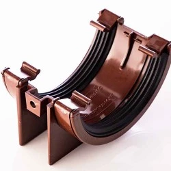 112mm Brown Half Round Union - Joint 