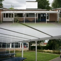 School Play Ground Canopy - Width 2.5m Projection 4.0m
