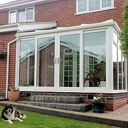 3.0m x 3.5m Full Height Lean To Conservatory