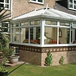 Conservatory 3.0m x 3.5m Edwardian On Dwarf Walls 