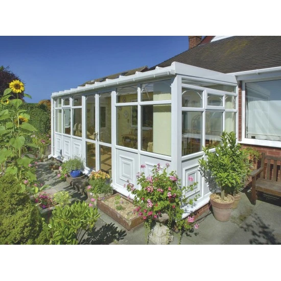 Lean To Conservatory 3.5 metre Projection by 10 metre 