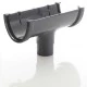 FloPlast Anthracite Grey High Capacity Running Outlet