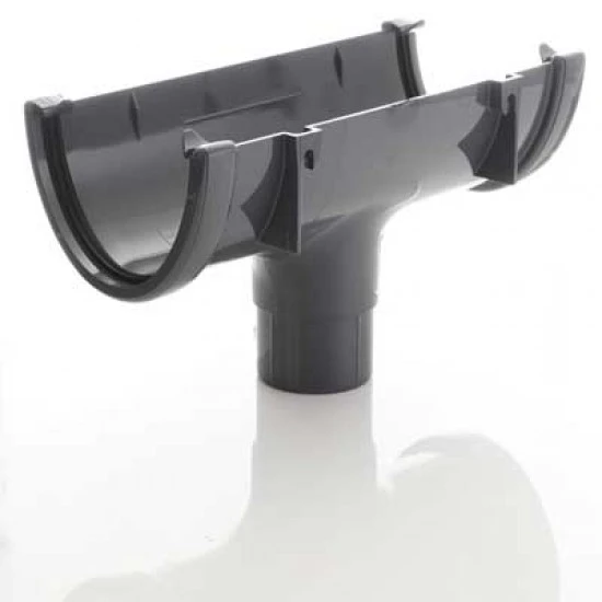 FloPlast Anthracite Grey High Capacity Running Outlet