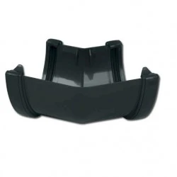 Deepflow/ FloPlast Graphite Grey Hi-Cap 135º Gutter Angle
