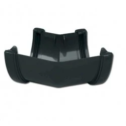 Deepflow/ FloPlast Graphite Grey Hi-Cap 135º Gutter Angle