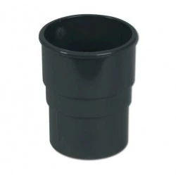 Graphite Grey Round Downpipe Socket Graphite Grey Round Downpipe Socket