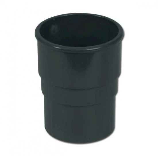 Graphite Grey Round Downpipe Socket