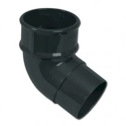 Graphite Grey Round Offset 112º Bend 