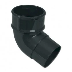 Graphite Grey Round Offset 112º Bend 