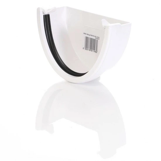 Deepflow/ White 115mm External Stop End