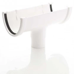 Deepflow/ White 115mm Running Outlet