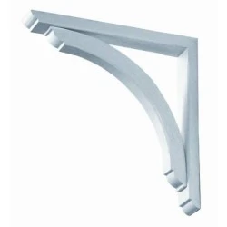 White GRP Brackets 770mm X 745mm - BRP06