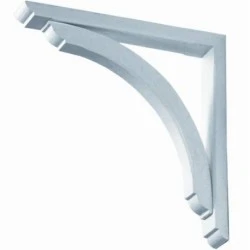 White GRP Brackets 580mm X 630mm - BRP07