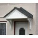 Carisbrooke GRP Overdoor Canopy Carisbrooke GRP Overdoor Canopy