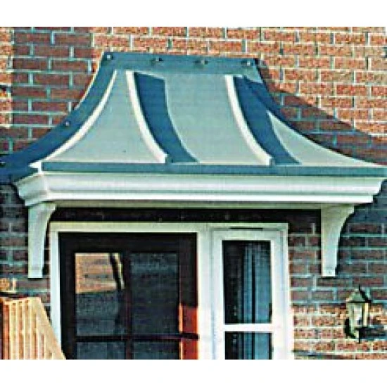 Sherbourne GRP Overdoor Canopy - Simulated Lead Look Roof Sherbourne GRP Overdoor Canopy - Simulated Lead Look Roof