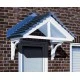 The Cheltenham GRP Over Door Canopy White The Cheltenham GRP Over Door Canopy White