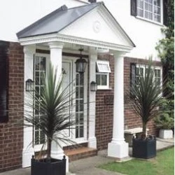 Victorian Portico Porch Canopy