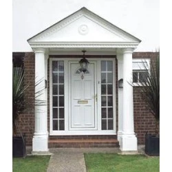 Victorian Portico Porch Canopy