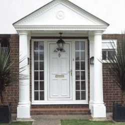 Victorian Portico Porch Canopy