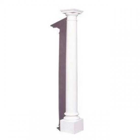 Lightweight Decorative Columns - Plain Finish Lightweight Decorative Columns - Plain Finish