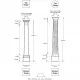 Lightweight Decorative Columns - Plain Finish Lightweight Decorative Columns - Plain Finish