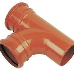 110mm Pipe T-Junction 87.5° -D190