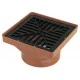 110mm Universal Gully Trap   Square Hopper - D500 D504