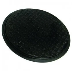 Cast Iron Cover and Plastic Frame - D923