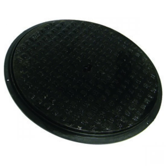 Cast Iron Cover and Plastic Frame - D923
