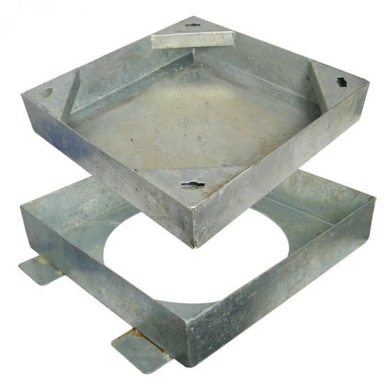 450mm Square / Round Block Paving Manhole Cover - D933