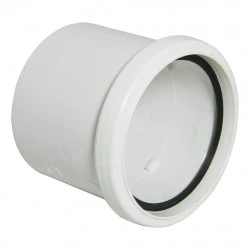 Floplast White Soil Pipe Connector
