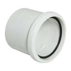 Floplast White Soil Pipe Connector