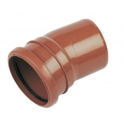 160mm 15° Bend Skt/Spig - 6D167