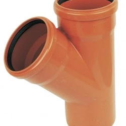 160mm 45° Y-Junction - 6D210