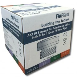 External Air Admittance Valve Black External Air Admittance Valve Black