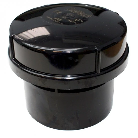 Internal Air Admittance Valve Black